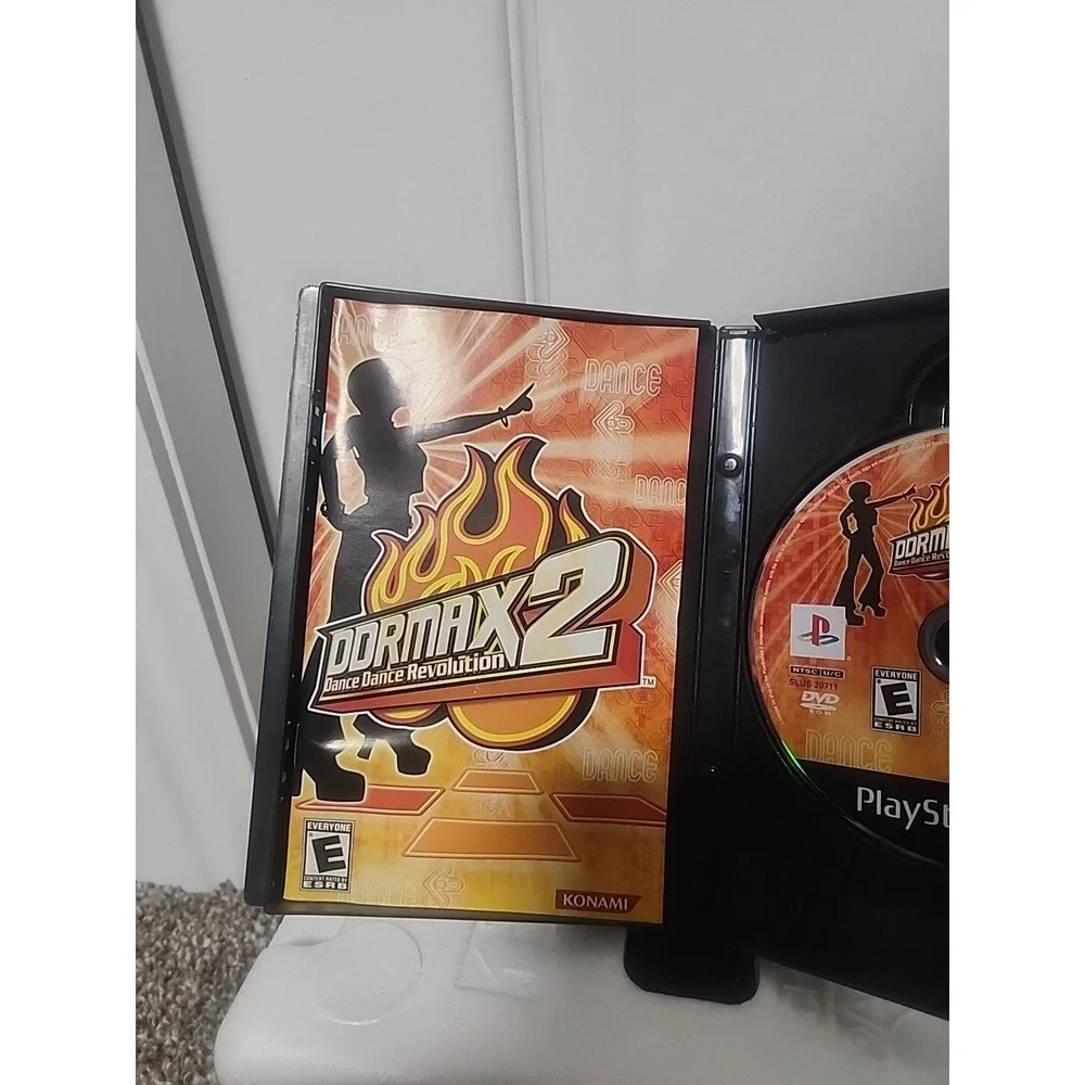 DDRMAX2 Dance Dance Revolution (PlayStation 2 PS2) With Instructions